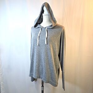 Mossimo Supply Co. Heather Gray Pullover Hoodie Sweatshirt Long Sleeve M Cozy